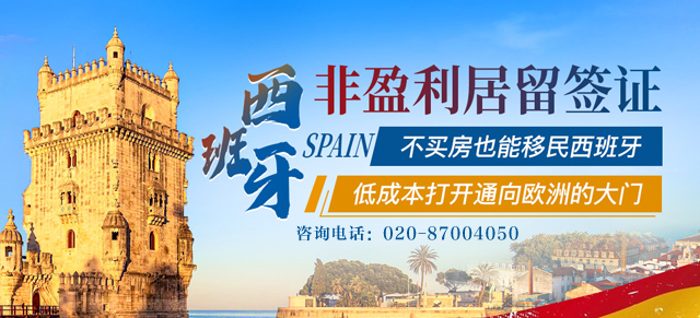 西班牙非盈利居留签证